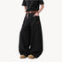 Y2K Leopard Patchwork Baggy Jeans